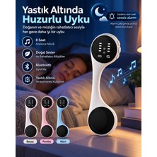 Karg Najmaddin Bluetooth Yastık Altı Uyku Hoparlörü Sessiz Alarm Rahatlatıcı Doğal Sesler Kar