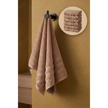 Seritaine 6'lı Işıl Premium El Havlusu 41x71cm - Pembe - %100 Pamuk - 600 gr/m2
