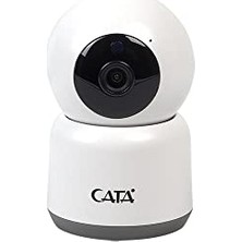 Pratik Ev CT-4050 Kablosuz Akıllı Güvenlik Kamerası, Full Hd 1080P, Gece Görüşlü, 2 Yönlü Ses, Hareket Algılama, Pan/tilt Zoom, Wifi, 64GB Sd Kart Destekli