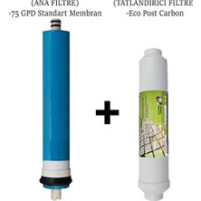 Pratik Ev Su Arıtma Cihazları Için Membran Filtre ve Tatlandırıcı Karbon