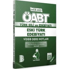 TeknoKapsül Benim Hocam Meb Ags Öabt Türk Dili ve Edebiyatı Eski Türk Edebiyatı Video Ders Notları Bengi 2
