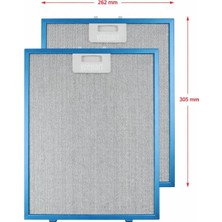 yzcpart Regal Rgl Ad 6040 Rk Uyumlu Davlumbaz Alüminyum Yağ Filtresi (2 Adet)