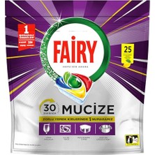 Pratik Ev Mucize Bulaşık Makinesi Deterjanı Kapsülü/tableti 25 Yıkama