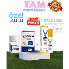 Vako VIAGRA_100 Mg 30 Tablet + STAG_9000 Geciktirici Sprey Set Halinde Geciktirici Sertleştirici Tam Performans Viagra_hap VIAGRA_100 Stag_sprey Viagra_fiyat Viagra_satış VIAGRA_30'LU