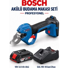 Bosch Profesyonel Akülü Budama Makası Seti Budam Makası Dal Budama Güçlü Çene Yapısı 32 mm