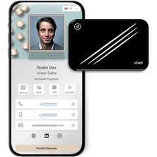 Pratik Ev Nfc Dijital Kartvizit VCARD001