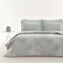 Yataş Leandra %100 Pamuk Çift Kişilik Xl Nevresim Takımı - Adaçayı
