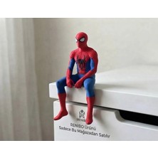 Renibo Marvel Classic Spider-Man Oturan Masaüstü Figürü-Film-Süper Kahraman-Karakter