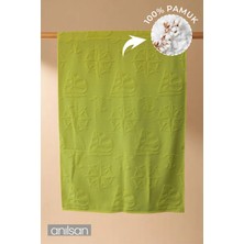 Anılsan Nuvira Plaj Havlusu %100 Pamuk 75x150 Mor