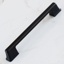 Pratik Ev Cemre Kulp 160 mm Siyah Metal Mutfak Mobilya Çekmece Mutfak Dolap Dolabı Kulpları Kapak Kulbu 16 cm