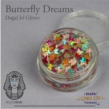 Pratik Ev Butterfly Dreams Jel Formlu Doğal Glitter