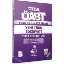 TeknoKapsül Benim Hocam Meb Ags Öabt Türk Dili ve Edebiyatı Yeni Türk Edebiyatı Video Ders Notları Bengi 4