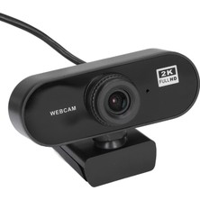Webcam 2k Full Hd Konferans Kamera Dahili Mikrofon Chat Görüntülü Sohbet Yayın Kamerası Hd Video Web Kamerası 812