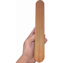Pratik Ev Kulp Modern Şık Mobilya Dolap Kapak Kulpu 320 mm Aytuğ Geniş T Çizgili Oval Rose Çekmece