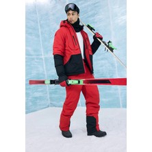 DeFacto Nefes Alabilir Su İtici Slim Fit Dar Kesim Kapüşonlu Fermuarlı Kayak Montu F3796AX25WN
