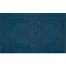 Apex Halı El Dokuması Vintage Yün-Pamuk Turkuaz Halı 28054 172 x 278 cm