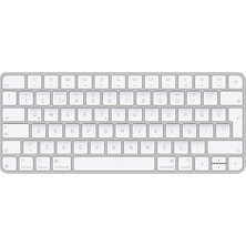 Apple Magic Keyboard: Bluetooth, Şarj Edilebilir. Mac, iPad ve iPhone ile Çalışır; Türkçe Q Klavye, Gümüş Rengi (Lightning)
