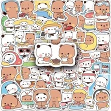 Pratik Ev 50'li Dudu And Bubu Laptop, Notebook ve Tablet Sticker Seti