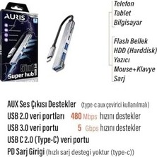 Type C Çevirici USB Dönüştürcü Çoklayıcı Tablet Bilgisayar Telefon Type-C USB Çoklayıcı Hub