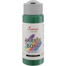 Pratik Ev Koyu Yeşil Akrilik Boya, 60 ml