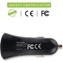 3.4A 17W Çift USB Çıkışlı Araç Şarj Cihazı