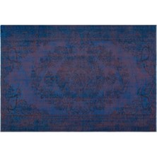 Apex Halı El Dokuması Vintage Yün-Pamuk Mavi Halı 24047 176 x 260 cm