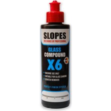 Slopes X6 Glass Compound Çizik Giderici Cam Pastası 250ML