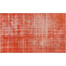 Apex Halı El Dokuması Vintage Yün-Pamuk Turuncu Halı 29999 151 x 253 cm