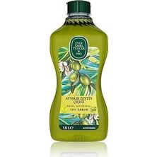 Doğal Zeytinyağlı Sıvı Sabun Ayvalık Zeytin Çiçeği 1,5 L Pet Şişe 1 Paket