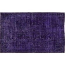 Apex Halı El Dokuması Vintage Yün-Pamuk Mor Halı 13064 166 x 270 cm