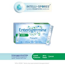 Enterogermina Kids 30 Flakon 2 Milyar Bacillus Clausii Sporu İçeren Probiyotik 2-10 Yaş Arası Çocuklar İçin