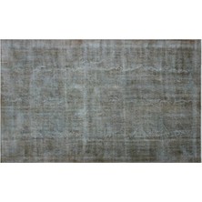 Apex Halı El Dokuması Vintage Yün-Pamuk Gri Halı 27037 169 x 275 cm