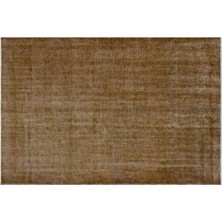 Apex Halı El Dokuması Vintage Yün-Pamuk Kahve Halı 27844 163 x 240 cm