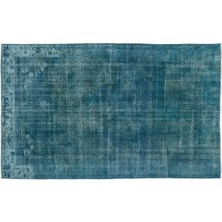 Apex Halı El Dokuması Vintage Yün-Pamuk Turkuaz Halı 14364 183 x 292 cm