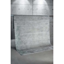 Apex Halı Salon Halısı Viskon Bambu Dokuma Halı Yumuşak Dokulu Modern Sık Dokuma Aura 2815 Gri