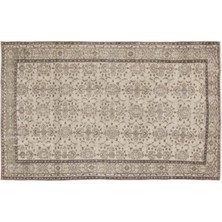 Apex Halı El Dokuması Vintage Yün-Pamuk Bej Halı 7335 188 x 292 cm
