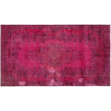 Apex Halı El Dokuması Vintage Yün-Pamuk Kırmızı Halı 23514 164 x 292 cm
