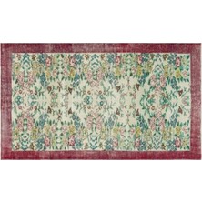 Apex Halı El Dokuması Vintage Yün-Pamuk Naturel Halı 34997 149 x 252 cm