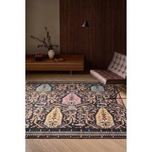 Apex Halı Özel Tezgah Halısı Salon Oturma Odası Halısı Modern Klasik Yumuşak Dokulu Makine Halısı Yolluk Koridor Halısı Paspartu 1911 Multi
