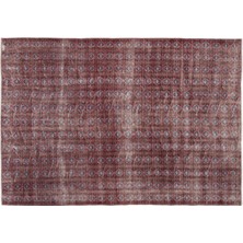 Apex Halı El Dokuması Vintage Yün-Pamuk Kırmızı Halı 13839 184 x 266 cm
