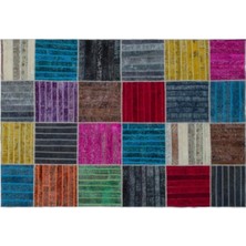 Apex Halı El Dokuması Vintage Yün-Pamuk Multi Naturel Halı 24910 160 x 230 cm