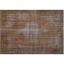 Apex Halı El Dokuması Vintage Yün-Pamuk Kahve Halı 23640 193 x 271 cm