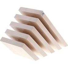 Pratik Ev Italyan Bıçak Bloğu; 10" x 10" x 16", Beyaz Renkli Kayın Ağacı