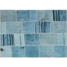 Apex Halı El Dokuması Patchwork Vintage Yün-Pamuk Hemp Halı 36945 159 x 222 cm