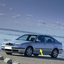 Pratik Ev Skoda Octavia A4 2001-2009 Sol Ön Kapı Çıtası Bandı 1U4853515C