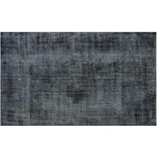 Apex Halı El Dokuması Vintage Yün-Pamuk Gri Halı 35148 162 x 271 cm