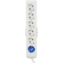Multi-Let 6lı Topraklı Kablolu Ç.k 2mt Priz
