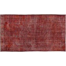 Apex Halı El Dokuması Vintage Yün-Pamuk Kırmızı Halı 8275 184 x 333 cm