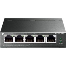 TL-SG105PE, 5-Port Gigabit Easy Smart Switch With 4-Port Poe+
