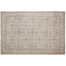 Apex Halı El Dokuması Vintage Yün-Pamuk Bej Halı 5514 186 x 282 cm